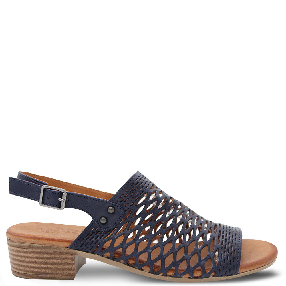 Cabello Alaca Women's Heel Sandals Navy