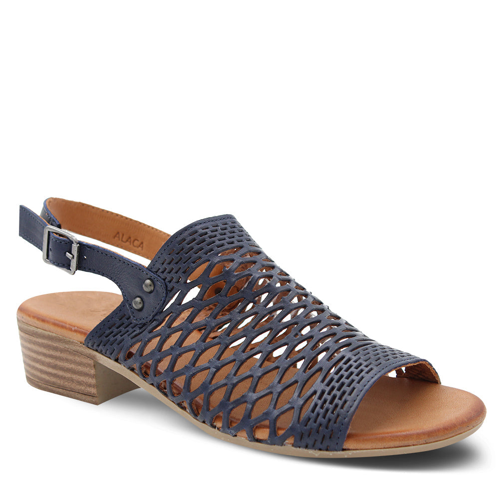 Cabello Alaca Women's Heel Sandals Navy