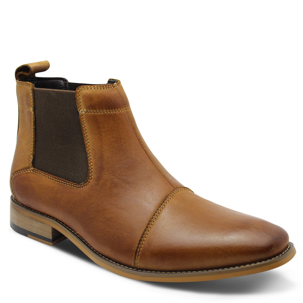Byron Bay Cooper Men's Tan Dress Boot