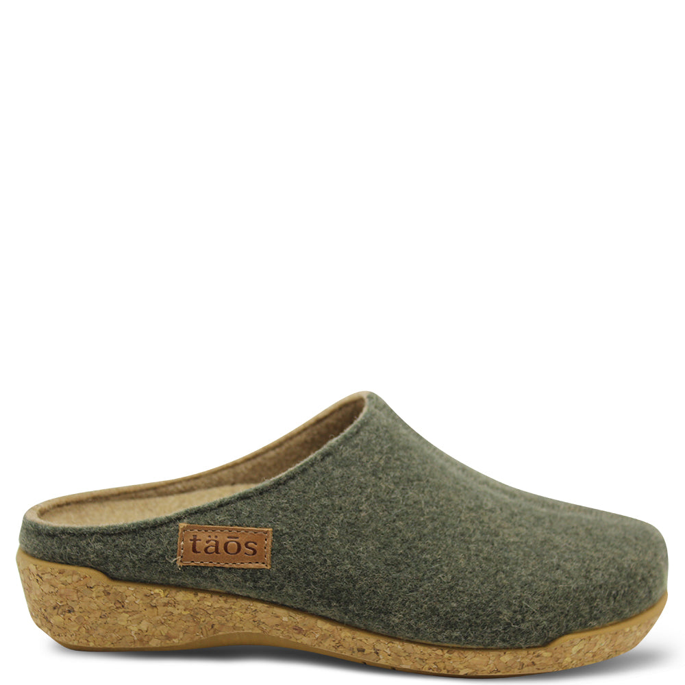 Taos Woolery Women's Olive Slipper