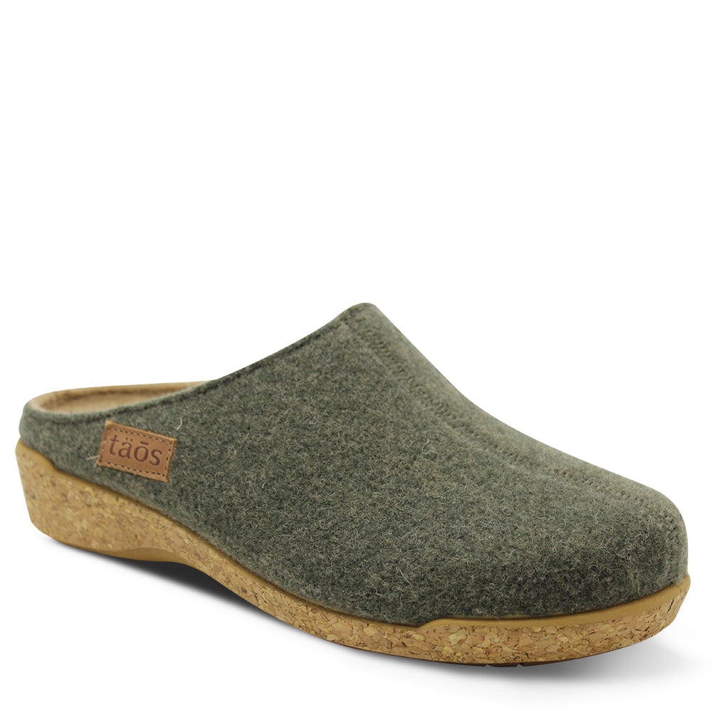 Taos Woolery Women's Olive Slipper