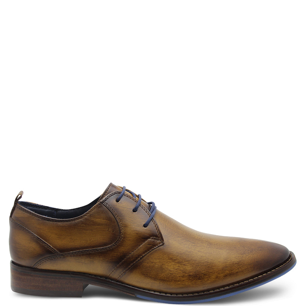 Ferracini Izett Men's Camel Lace Up Dress Shoe