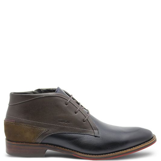 Ferracini Imani Men's Azul/Cafe Lace Up Dress Boot