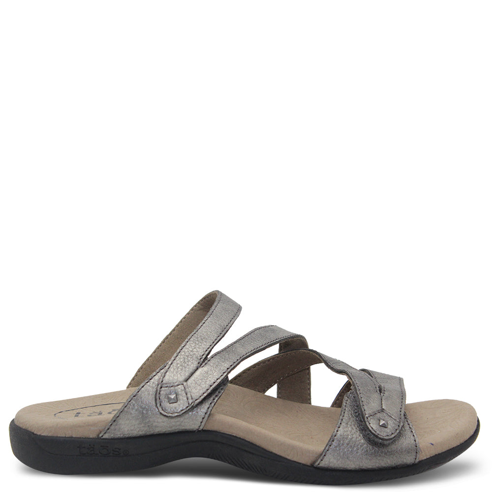 Taos Double U Women's Sandal Pewter