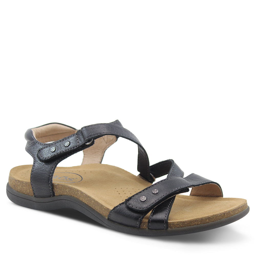 Taos Grand Z Women's Flat Summer Sandals Black