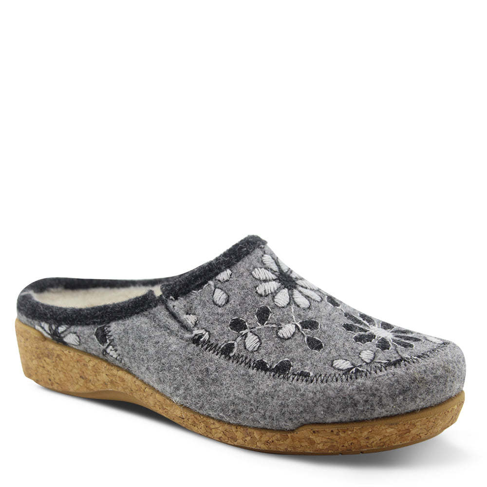Taos Woolderness Grey Women's Slipper