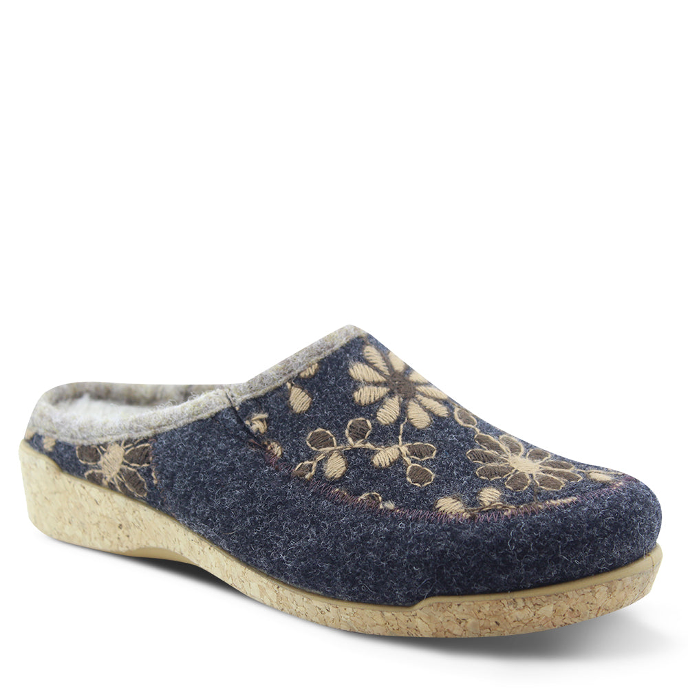 Taos Woolderness Navy Women's Slipper