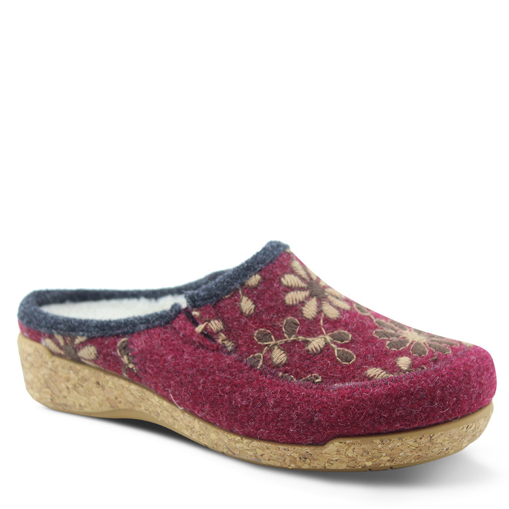 Taos Woolderness Cranberry Women's Slipper