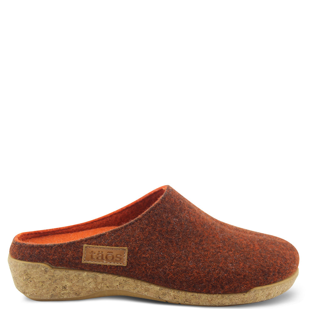 Taos Woolery Burnt Orange Women's Slipper