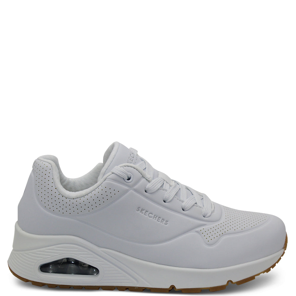 Skechers Uno Womens Sneakers White