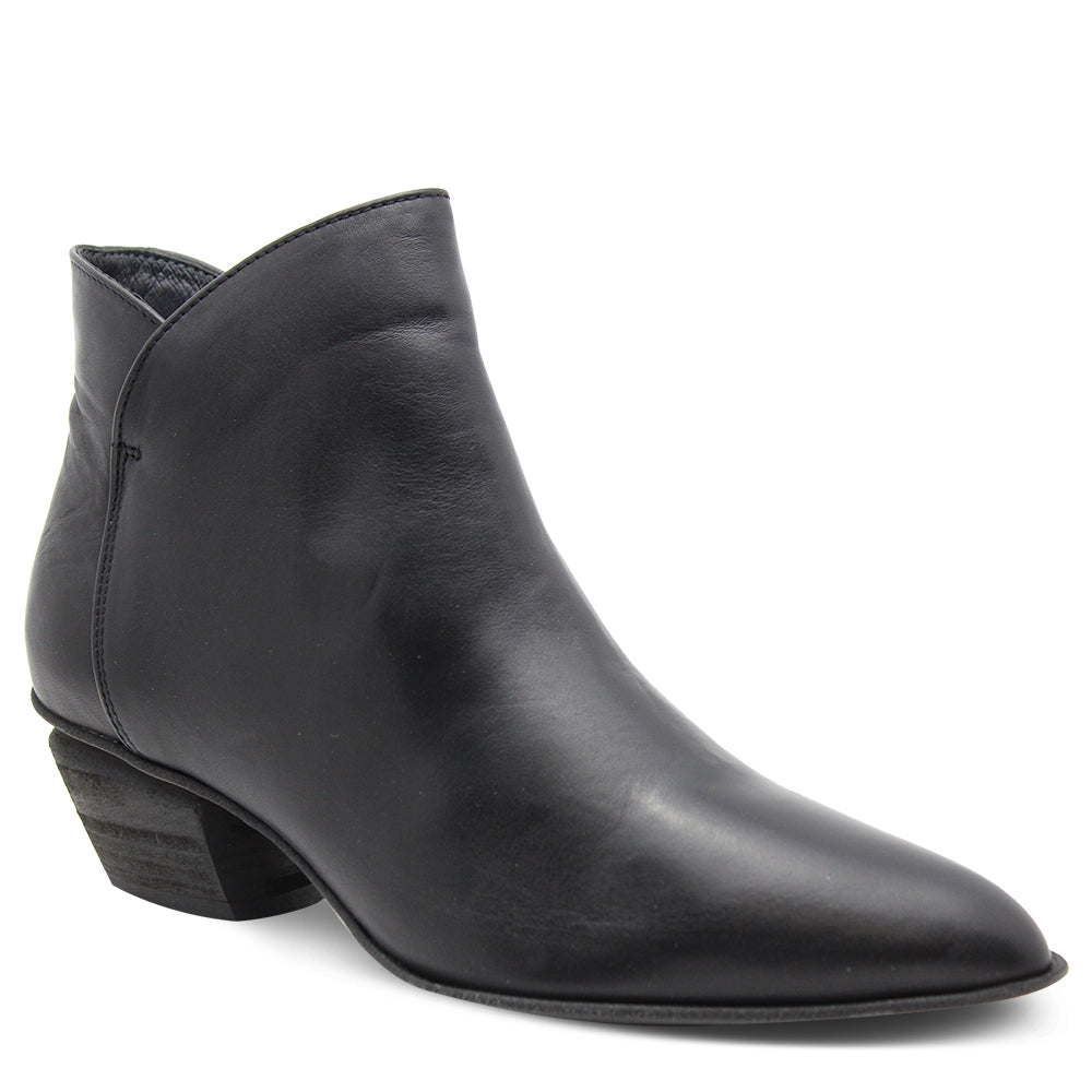 Eos Footwear Weston Women's Heel Ankle Boot Black