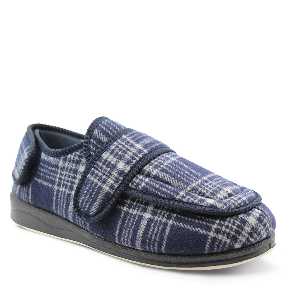 Panda Edison Men's Blue Slippers