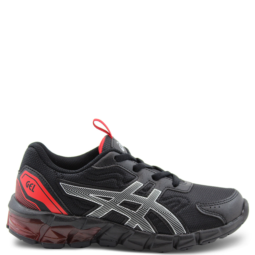Asics Gel Quantum 90 GS Black/Red Kids Runner