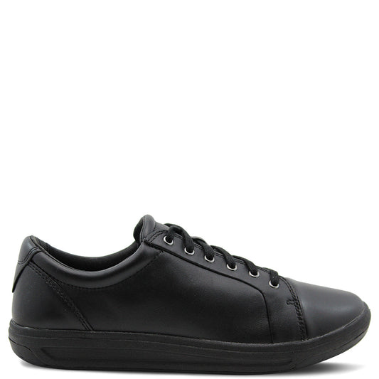 Ascent Stratus Women's Leather Work Shoes Black