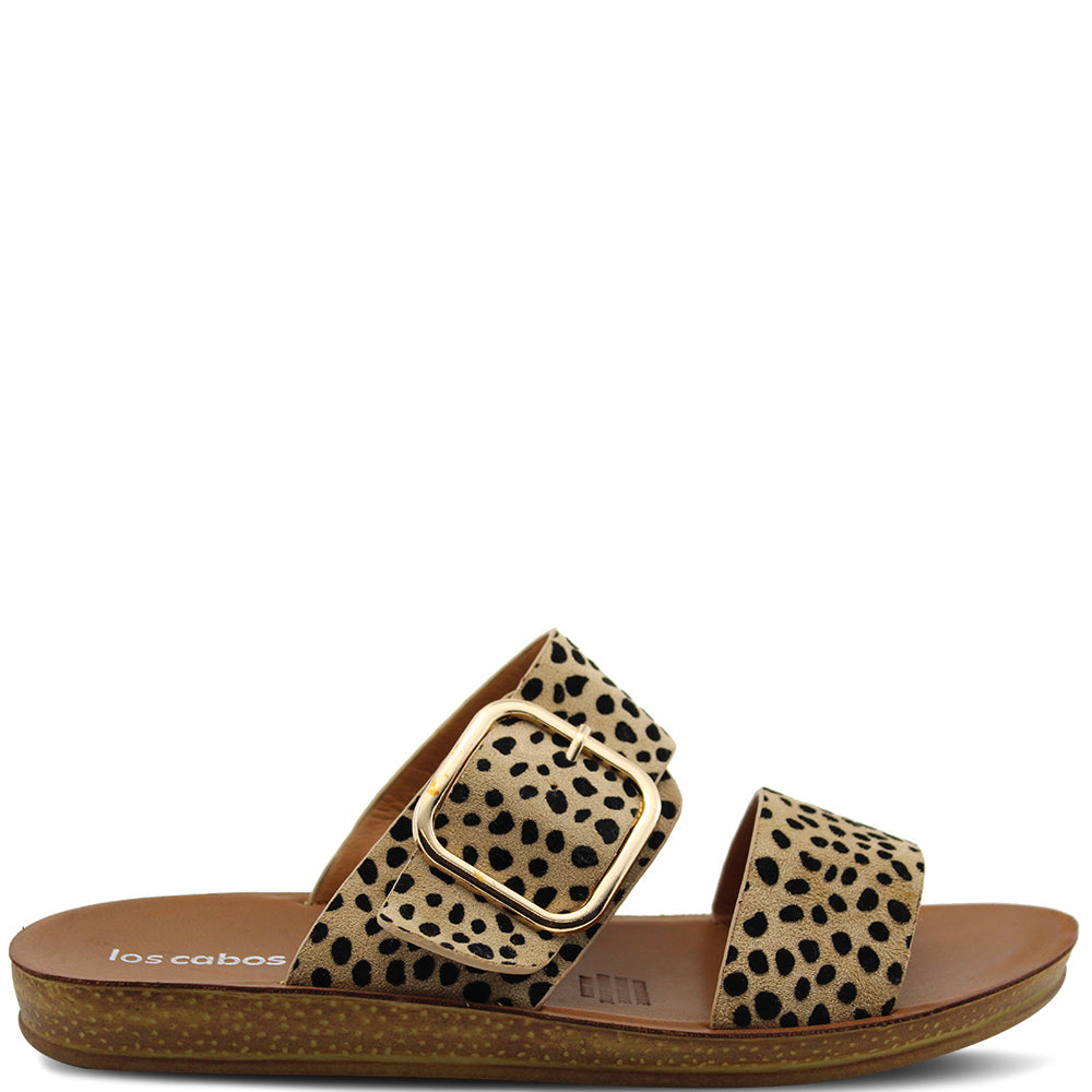 Los Cabos Doti Women's Slides Cheetah