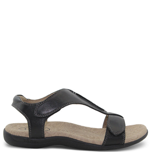Taos Footwear The Show Women's Flat Sandal Black