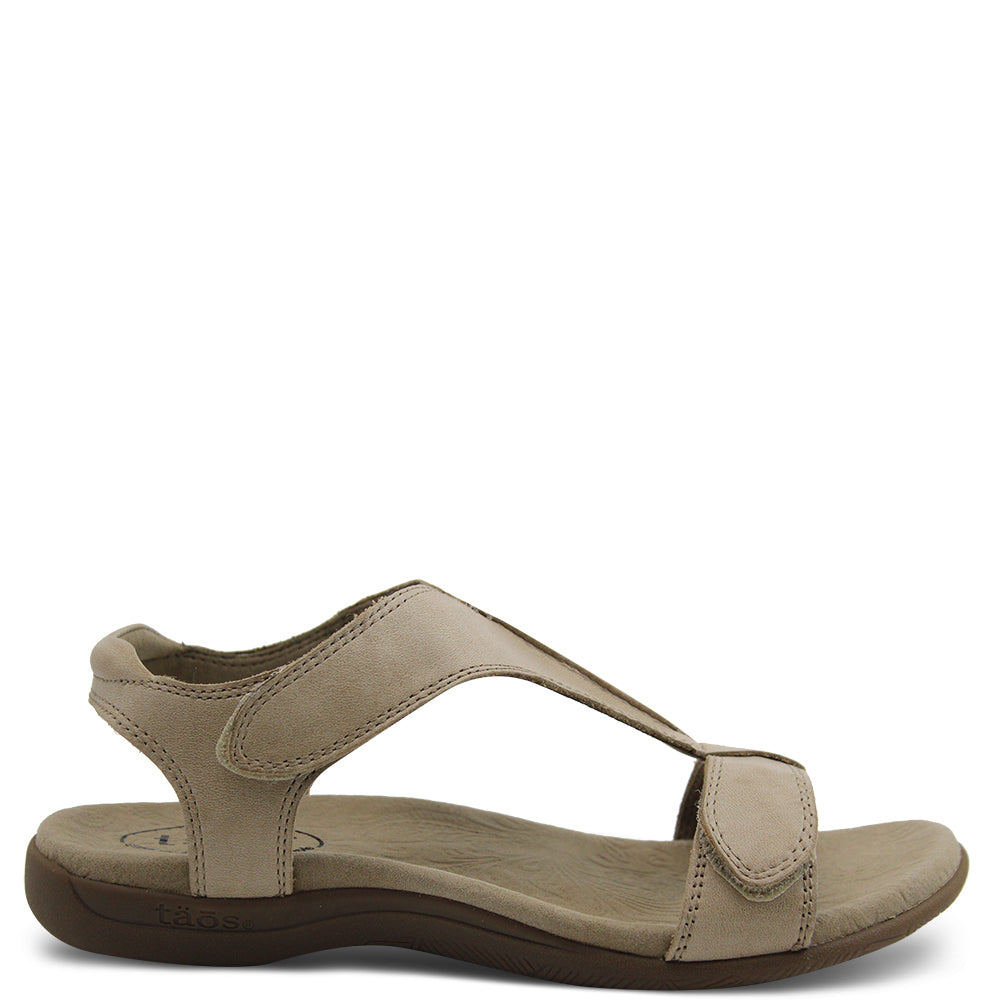 Taos Footwear The Show Women's Flat Sandal Stone