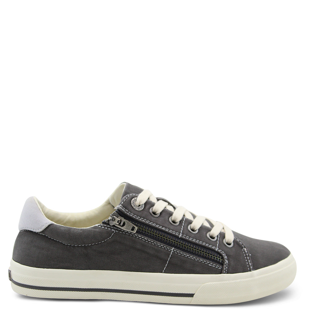 Taos Footwear Z Soul Women's Canvas Sneakers Graphite