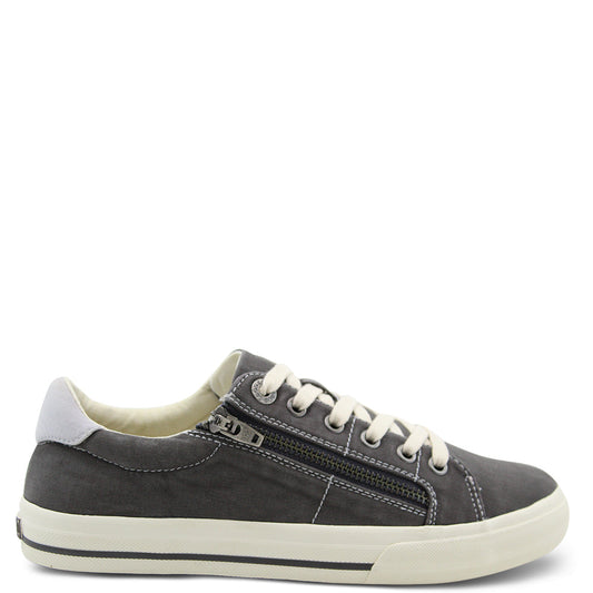 Taos Footwear Z Soul Women's Canvas Sneakers Graphite