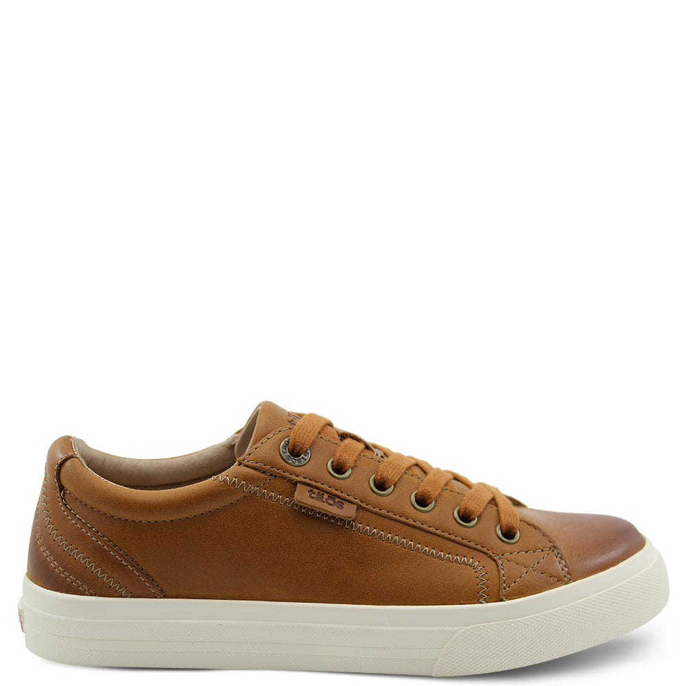 Taos Plim Soul Luxe Leather Women's Sneakers Tan