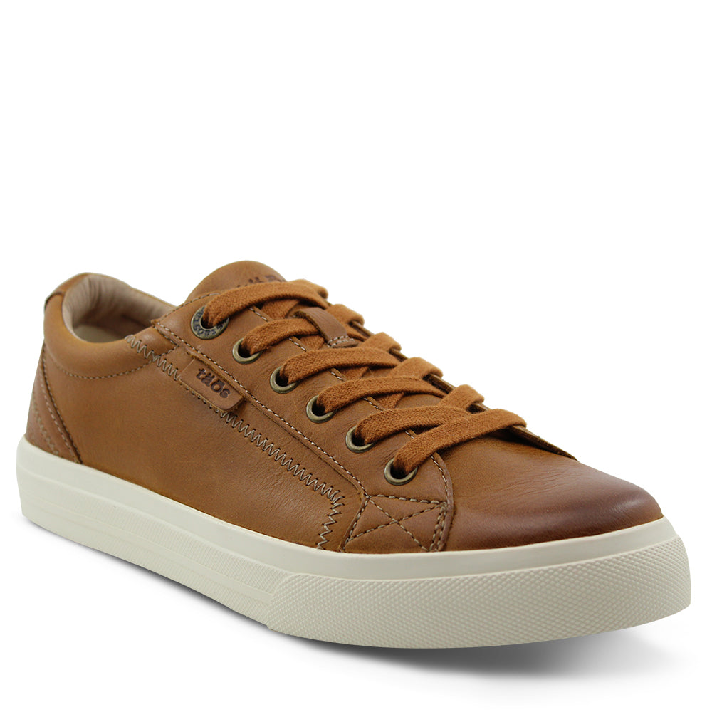 Taos Plim Soul Luxe Leather Women's Sneakers Tan