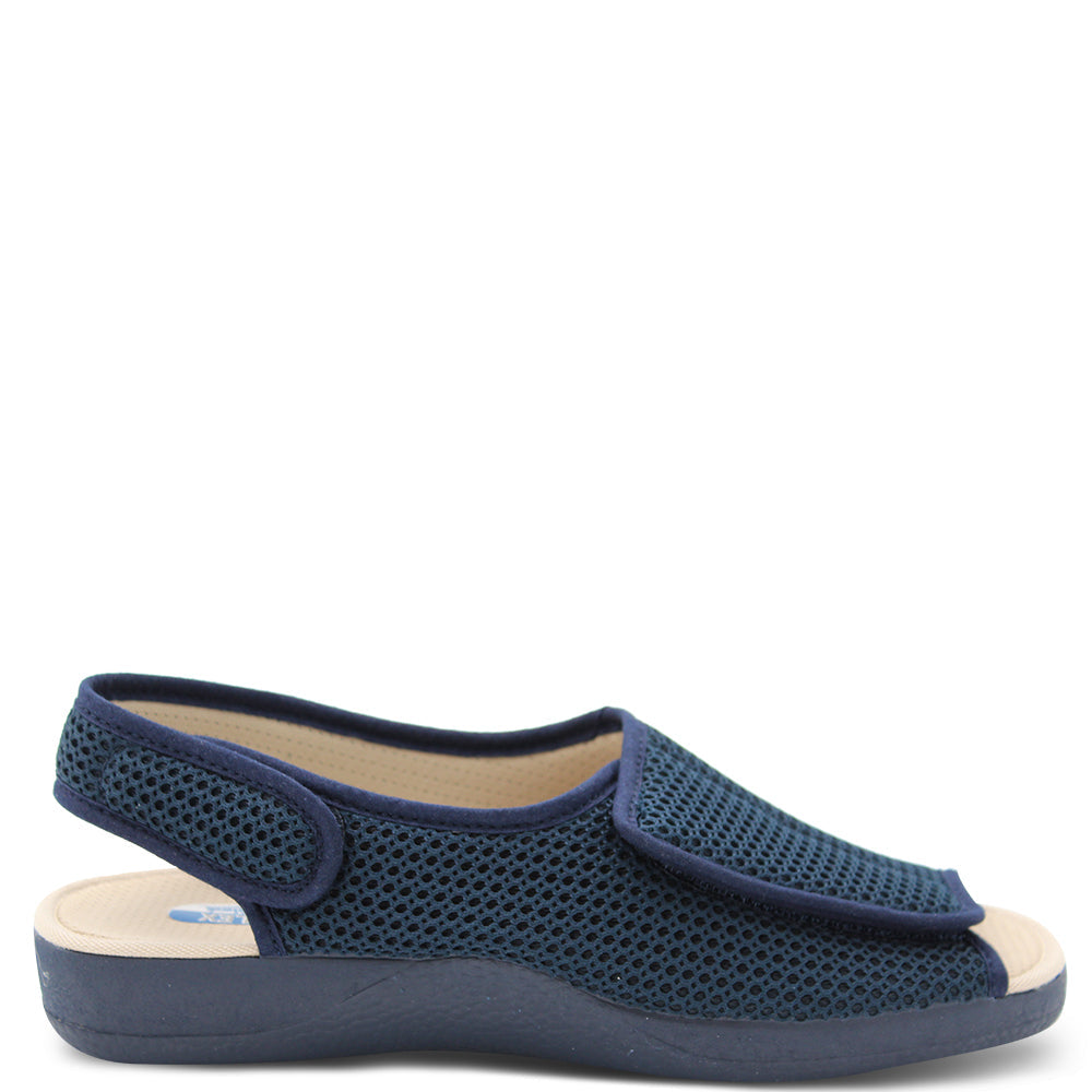 Devalverde 1191 Women's Summer Slippers Navy Marino