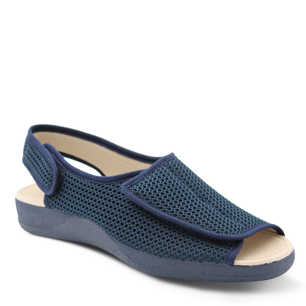 Devalverde 1191 Women's Summer Slippers Navy Marino