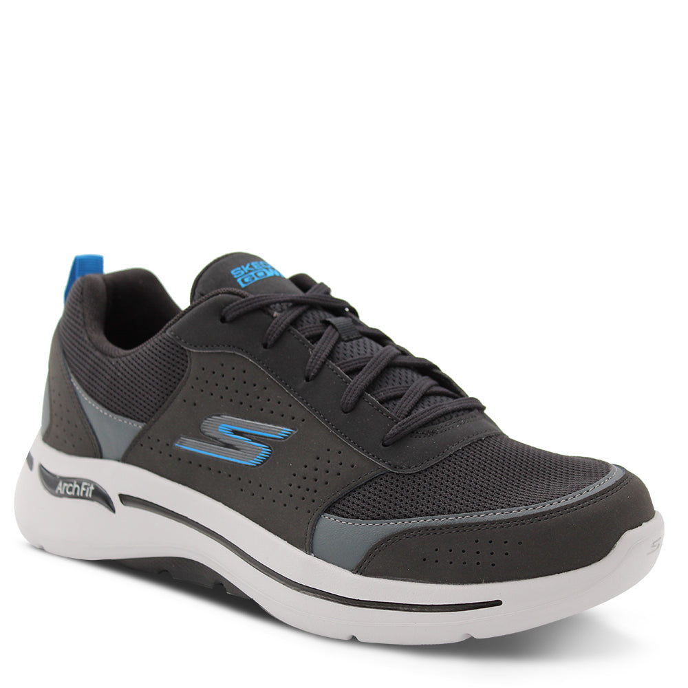 Skechers Arch Fit Recharge Men's Sneakers Black Blue