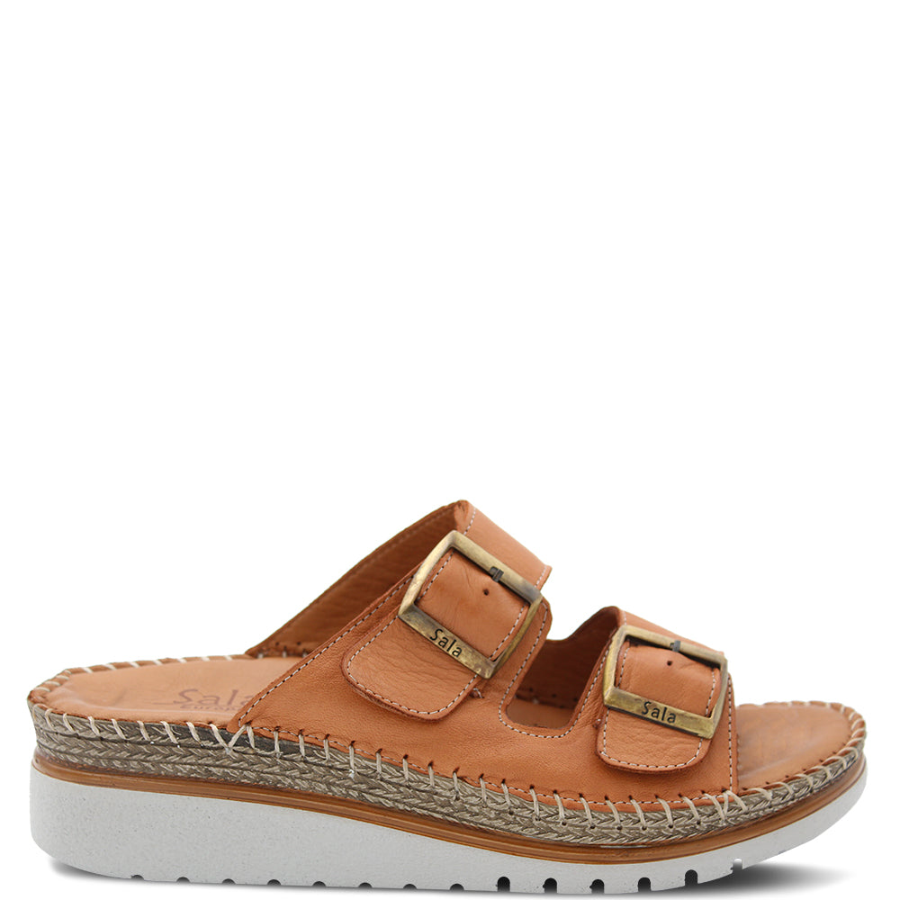 Sala Oasis Women's Wedge Slide Coconut Tan