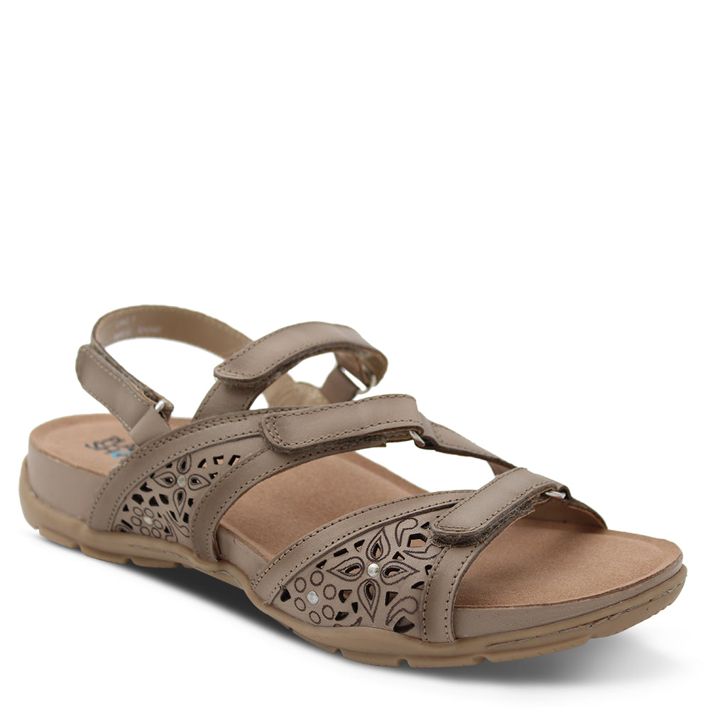 Planet Shoes Malu Women's Leather Sandal Khaki
