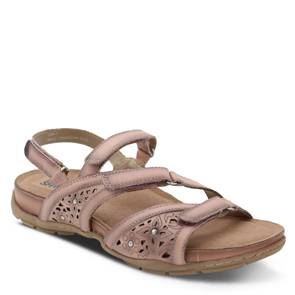 Planet Shoes Malu Women's Leather Sandal Rose