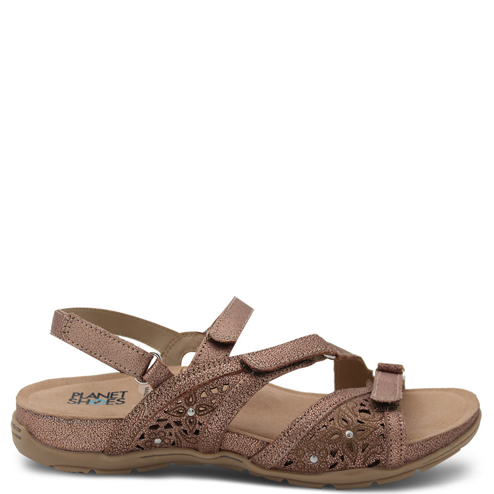 Planet Shoes Malu Women's Leather Sandal Copper