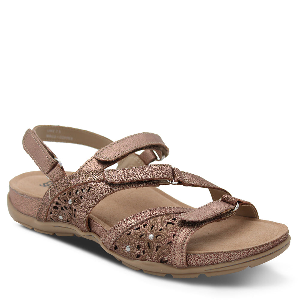 Planet Shoes Malu Women's Leather Sandal Copper