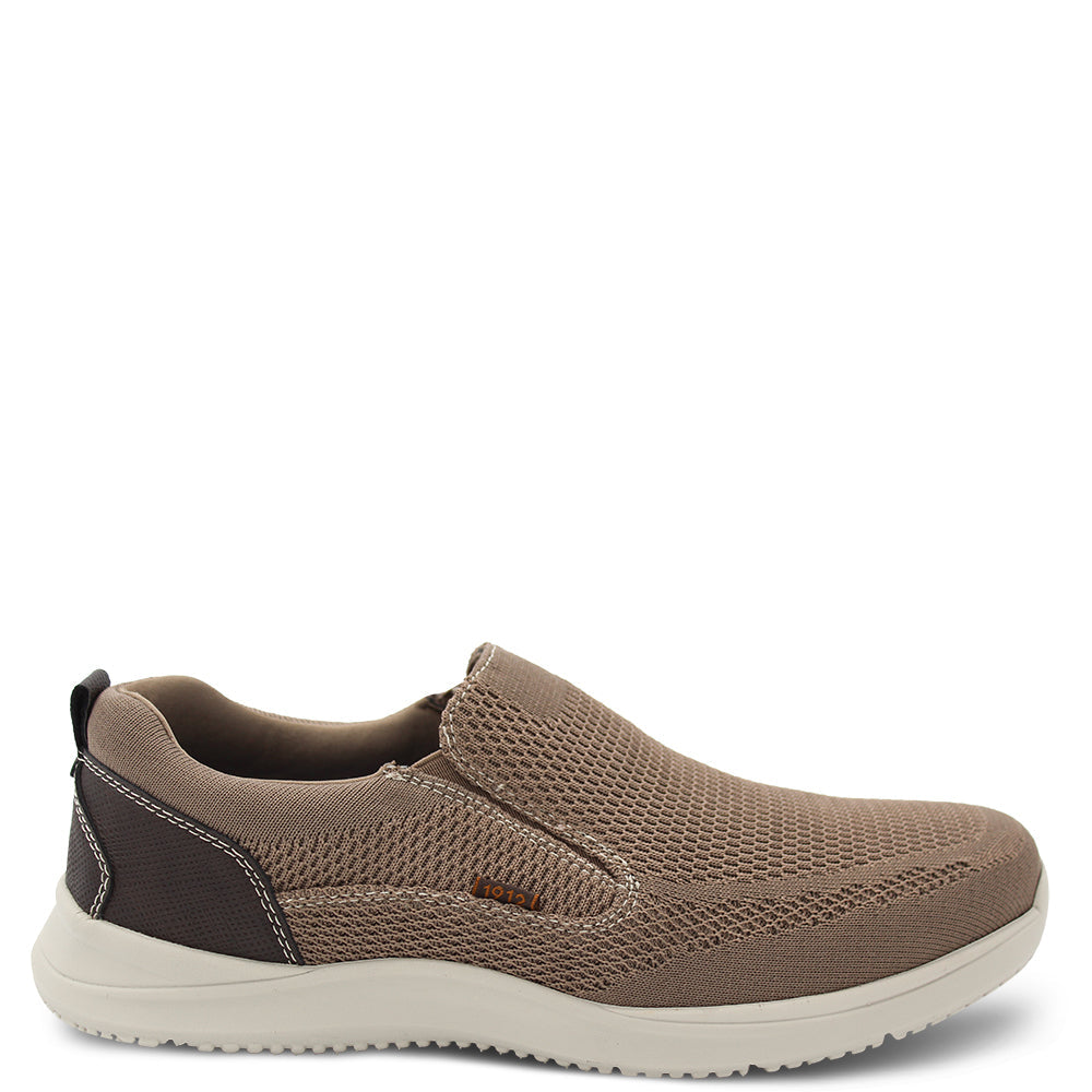Florsheim Nunn Bush Conway Knit Men's Casual Slip On Taupe