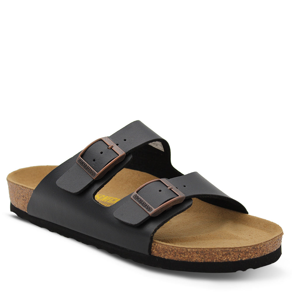Neckerman N2618 Double Bar Unisex Slide Black