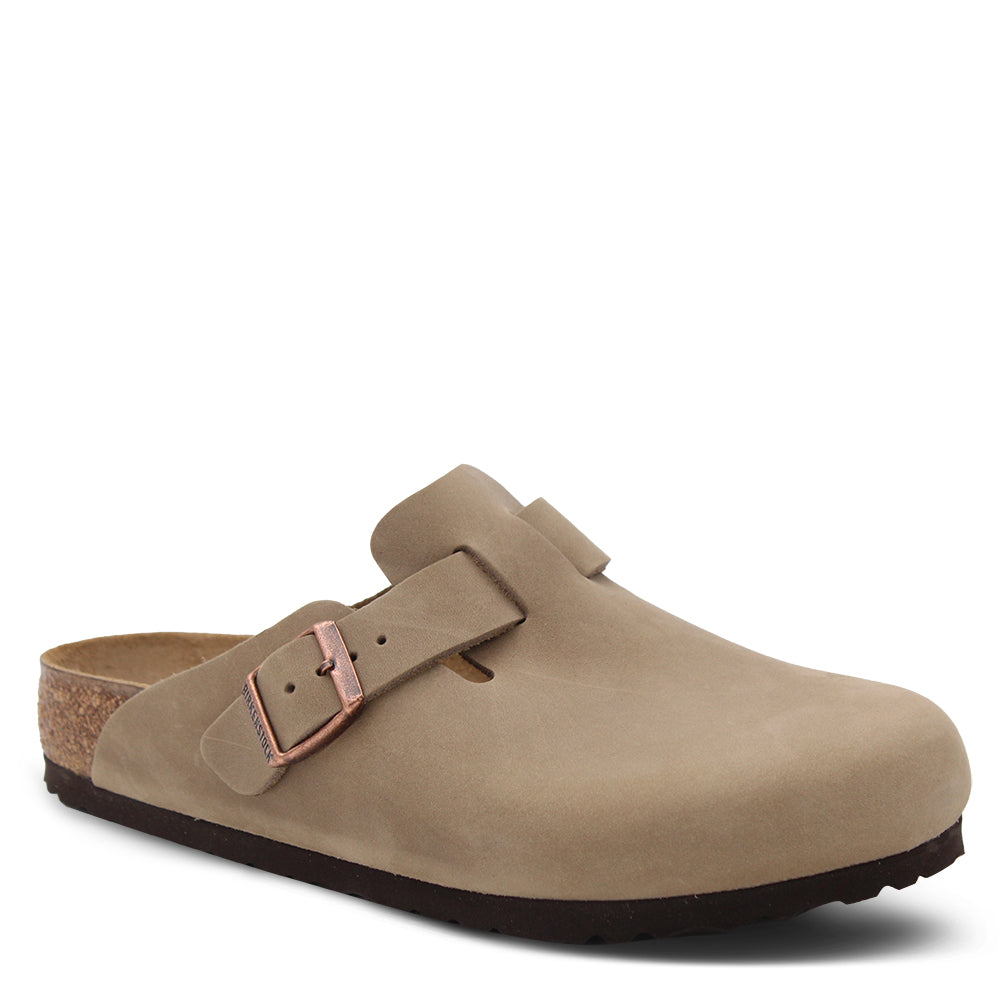 Birkenstock Boston Unisex Clog Scuff Tabacco