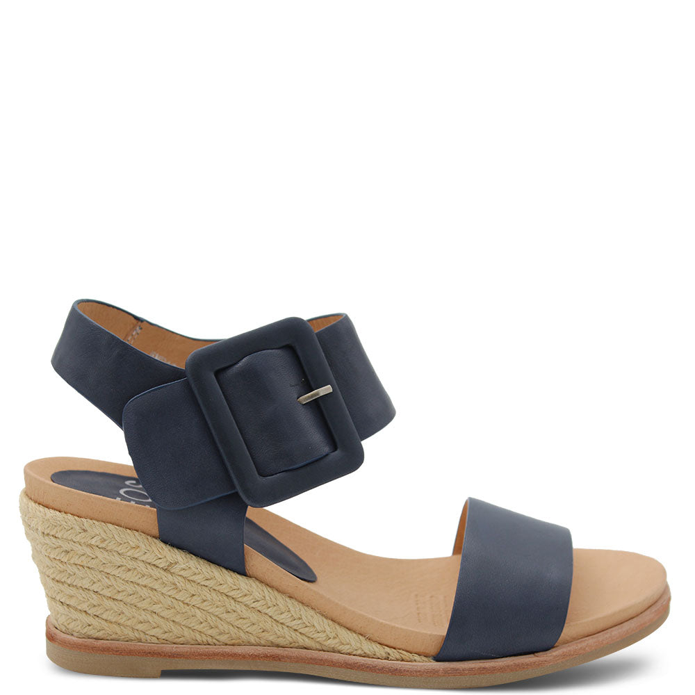 EOS Empathy Women's Wedge Sandals Navy