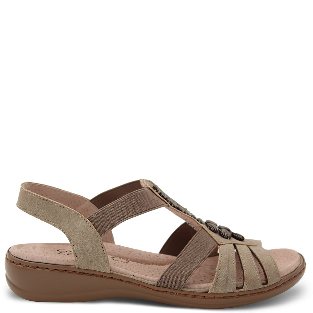 Comfort Leisure Bria Women's Sandal Taupe