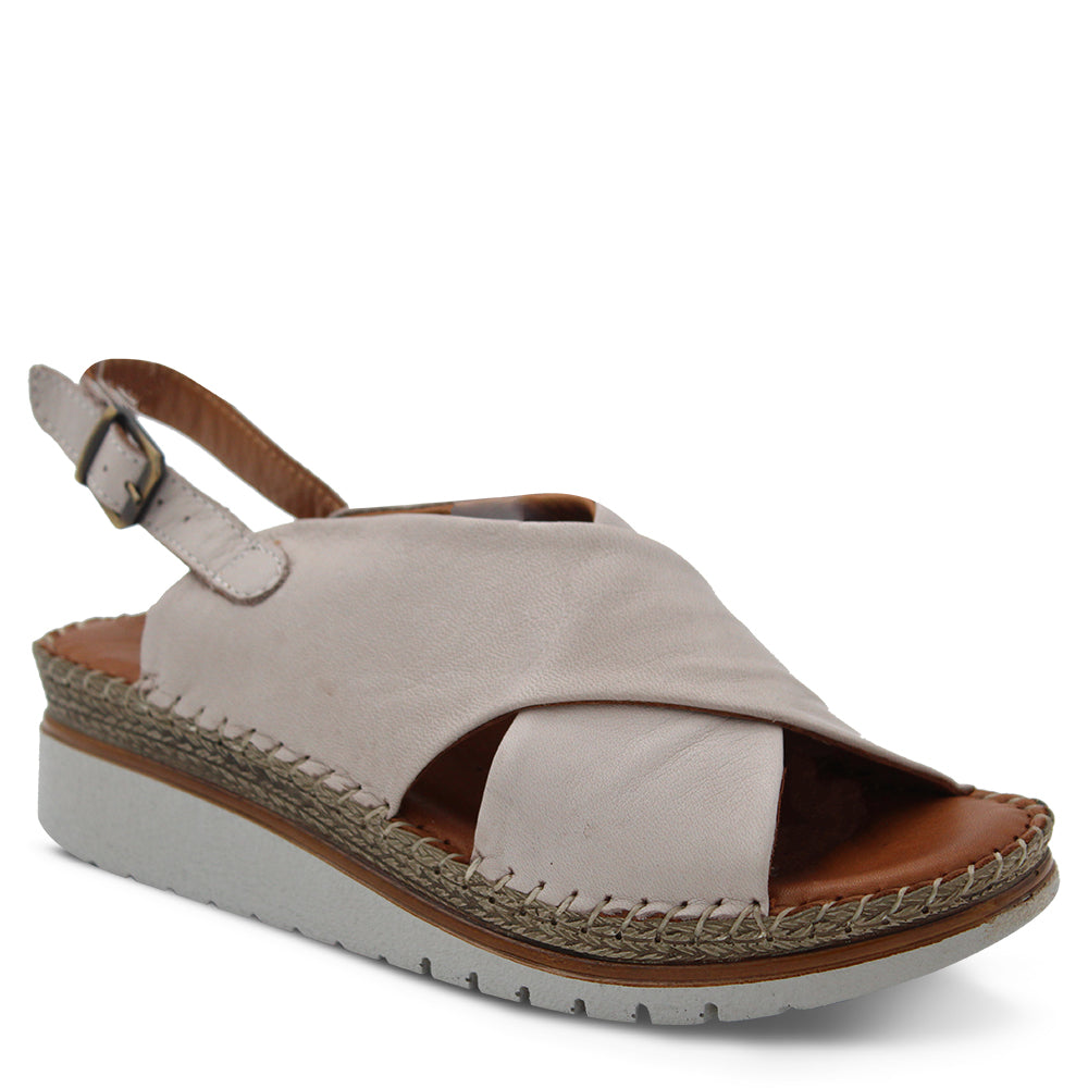 Sala Oakby Women's Wedge Sandal Silver/Grey