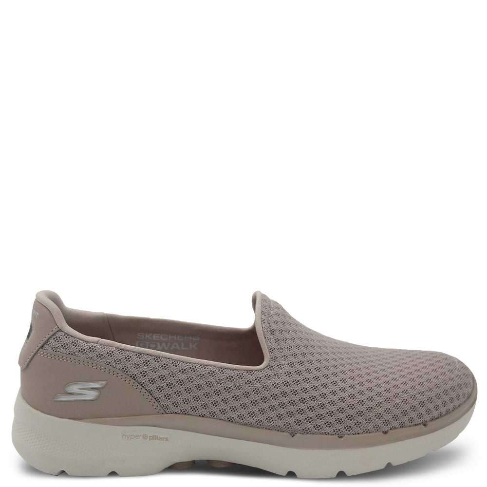 Skechers Go Walk Big Splash Women's Slip On Sneaker Taupe