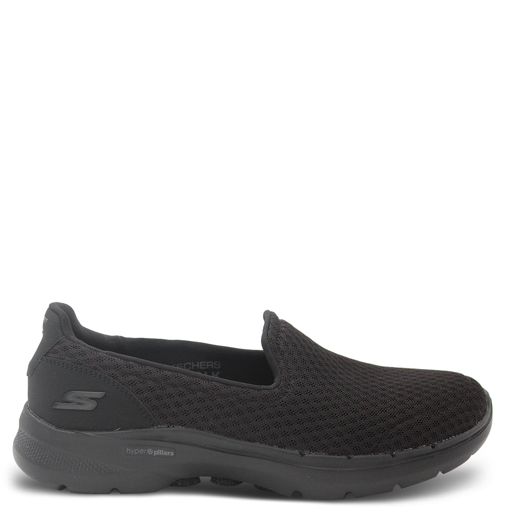 Skechers Go Walk Big Splash Women's Slip On Sneaker Black