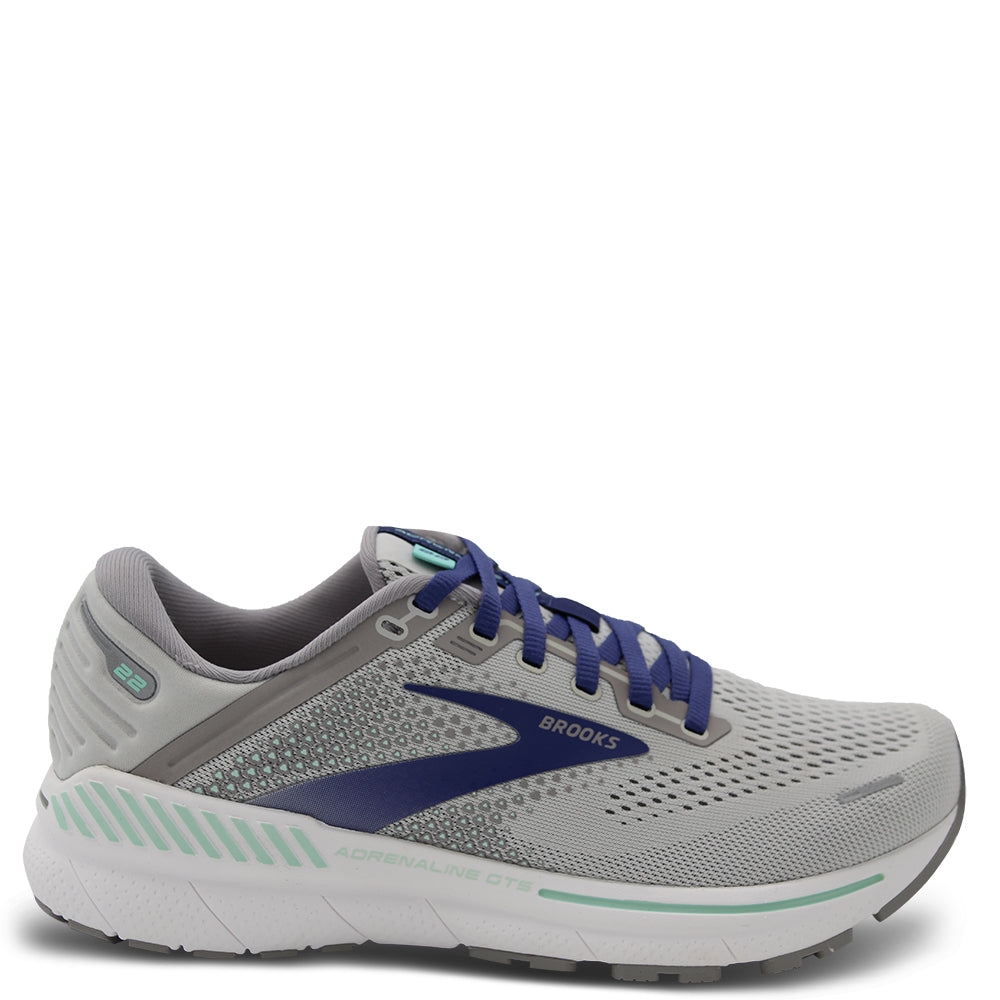 Brooks Adrenaline GTS 22 Women's Running Alloy/Blue