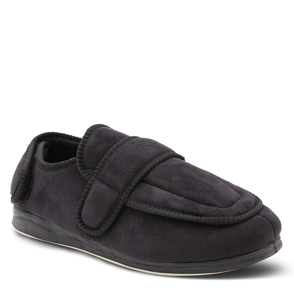 Panda Edison Black Mens slippers