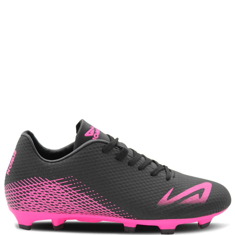 Nomis Magnet Kids Football Boots Black Pink