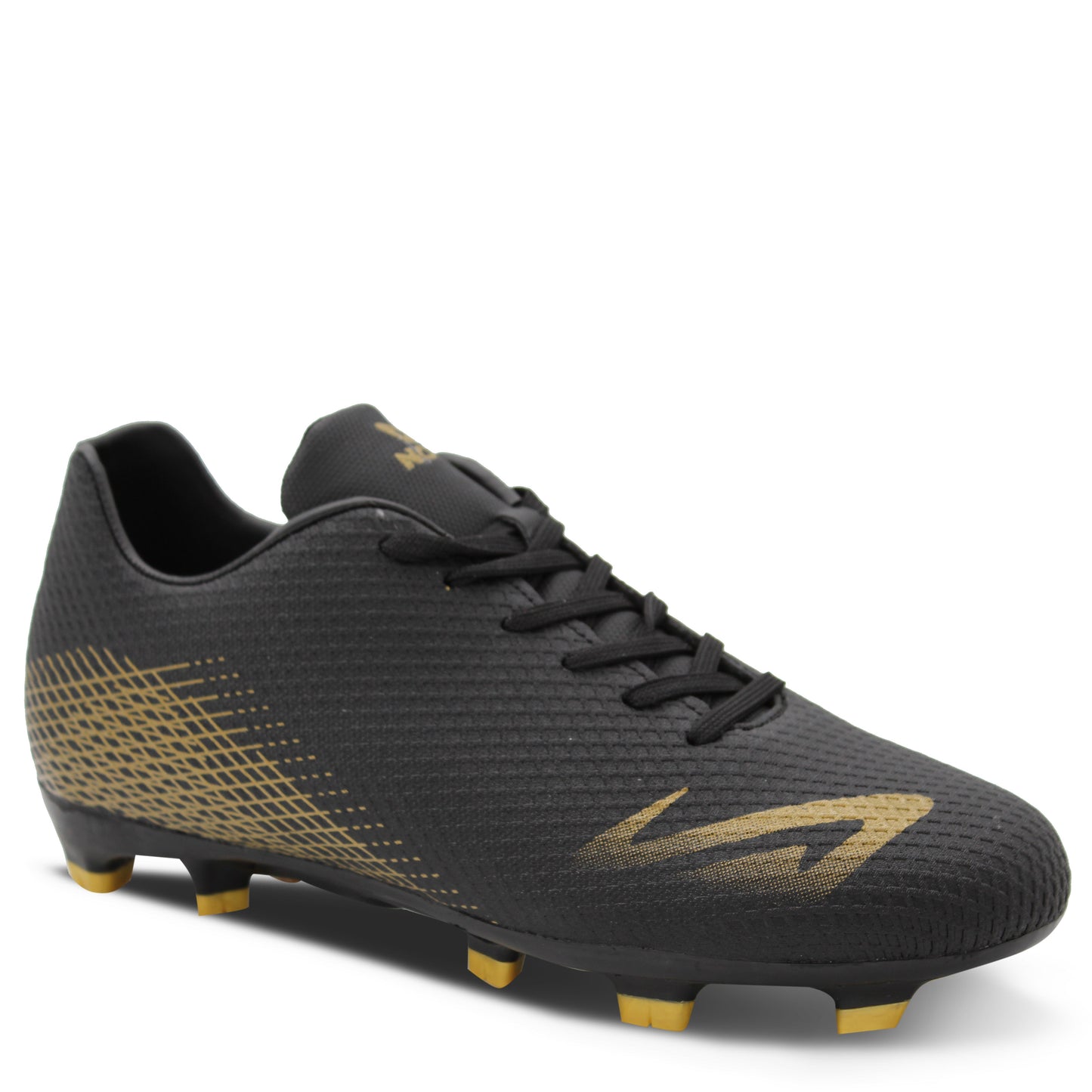 Nomis Magnet Kids Football Boots Black Gold