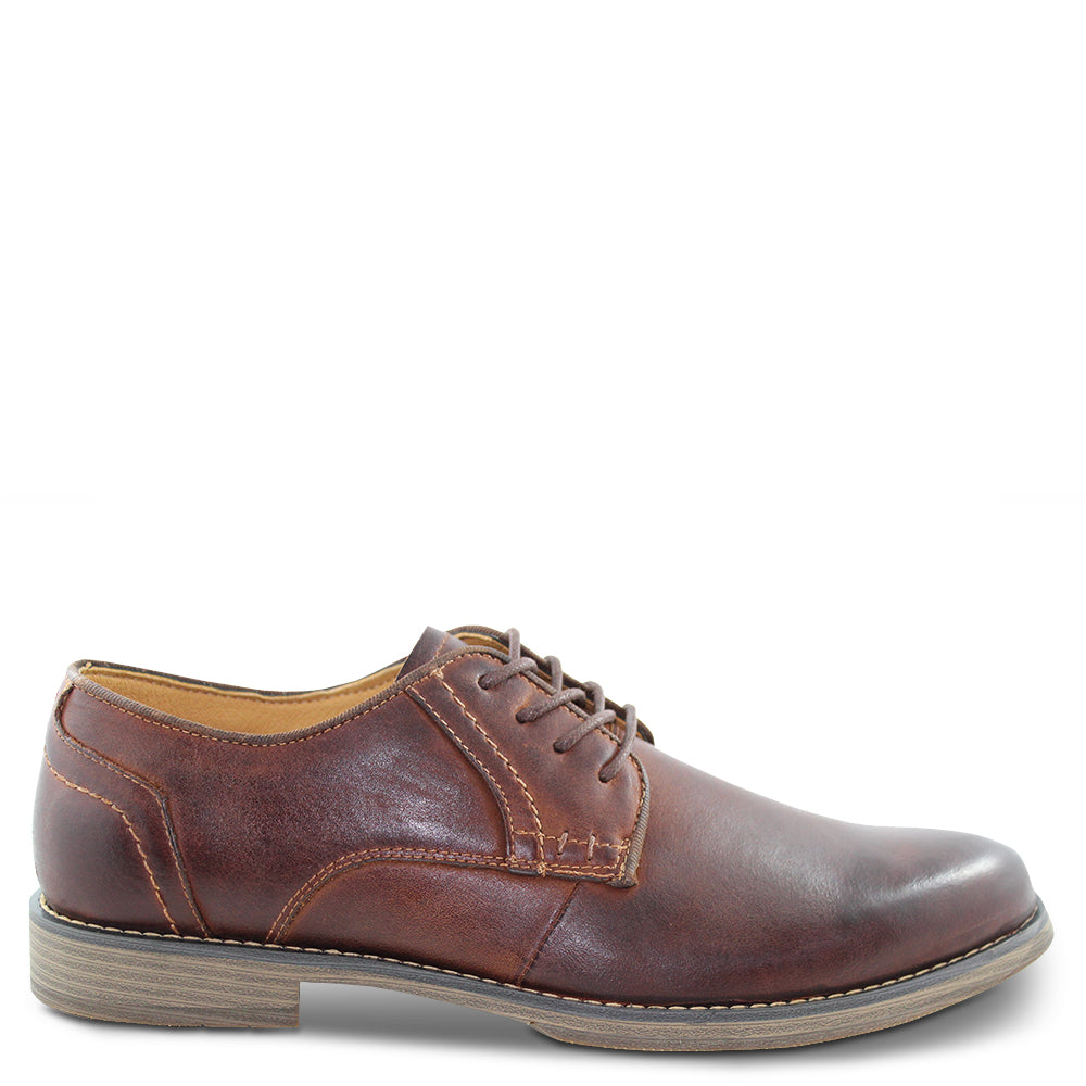 Colorado Miles Mens dress lace shoes Dark Tan