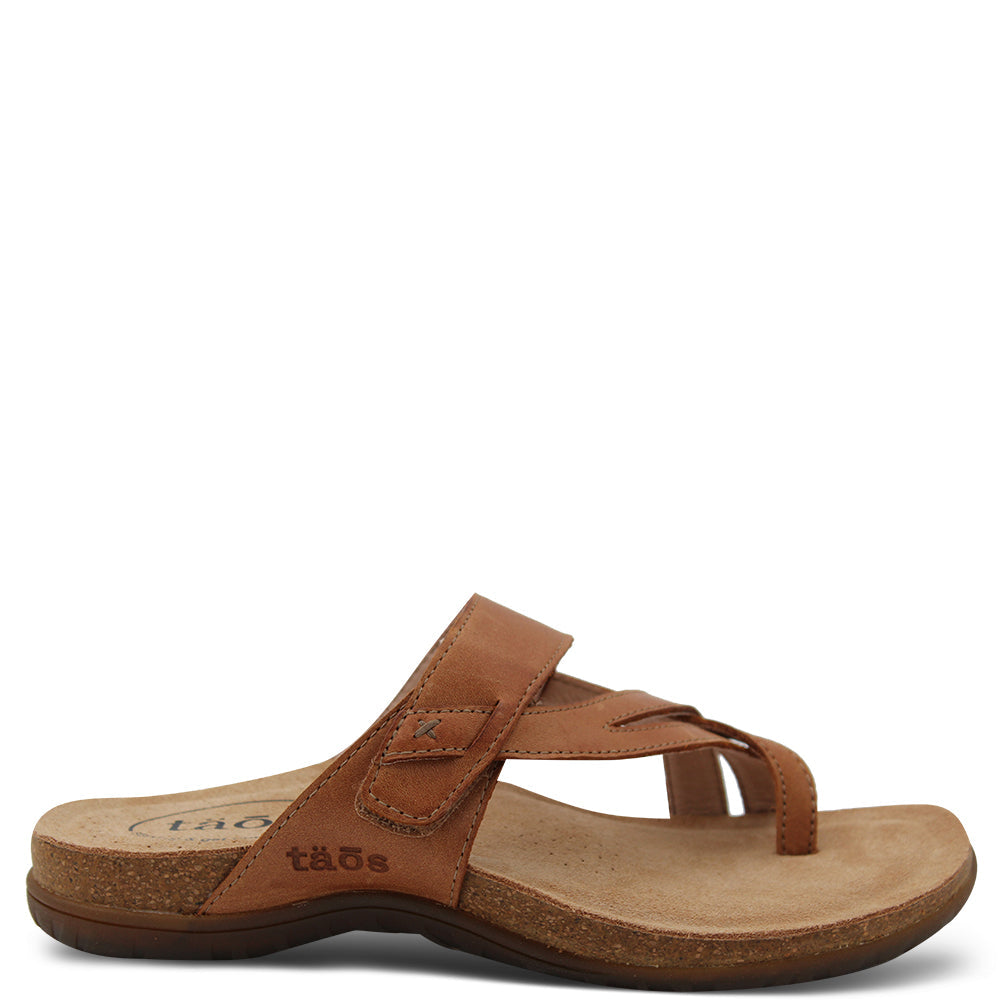 Taos Perfect Women's Thongs Tan