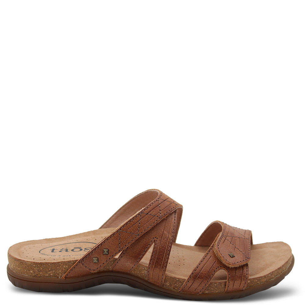Taos Premier Women's Slides Tan