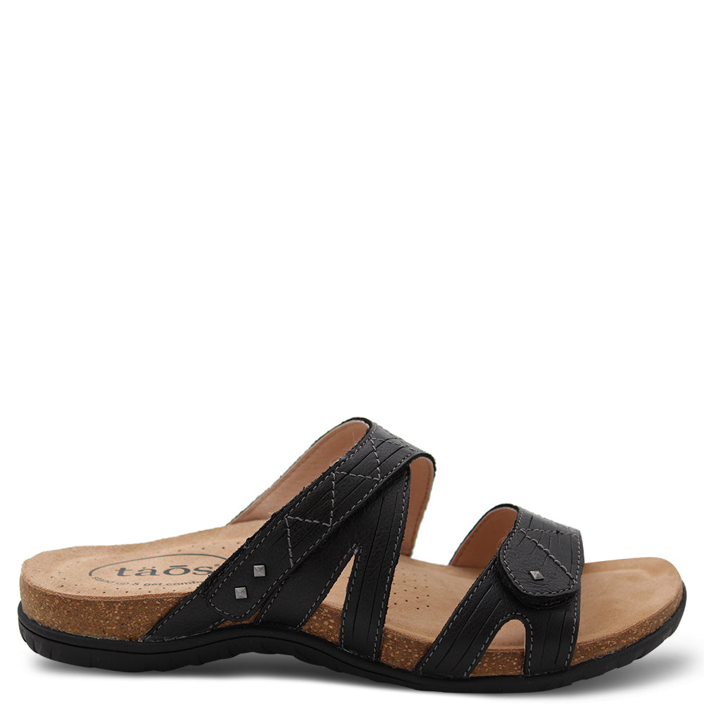 Taos Premier Women's Slides Black