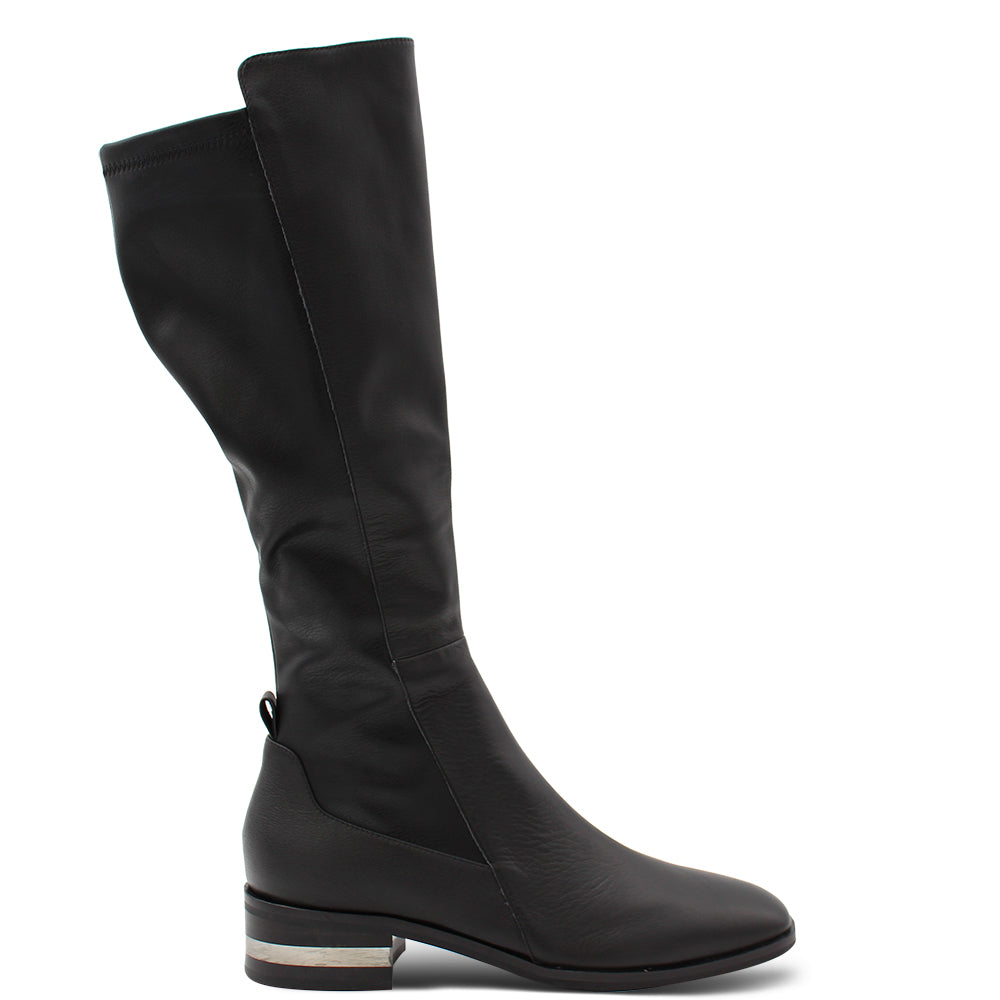 Django & Juliette Foxx Women's Long Boots Black